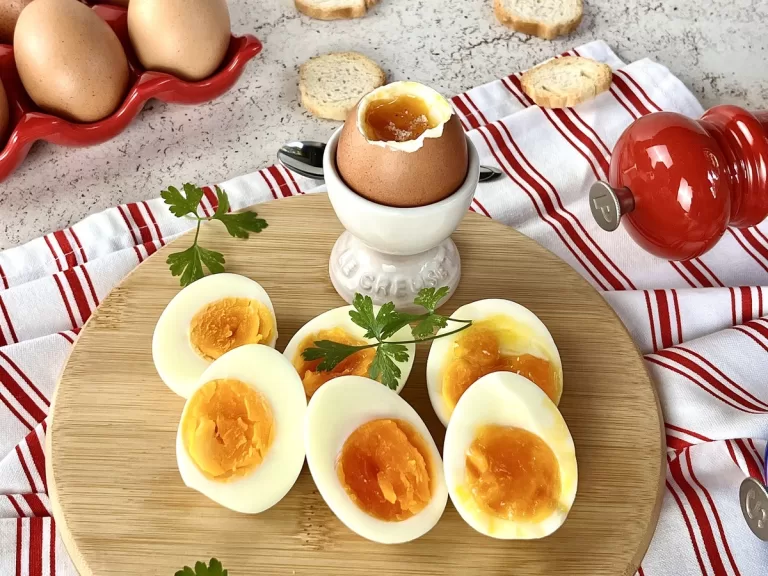 Receita de Ovo cozido perfeito
