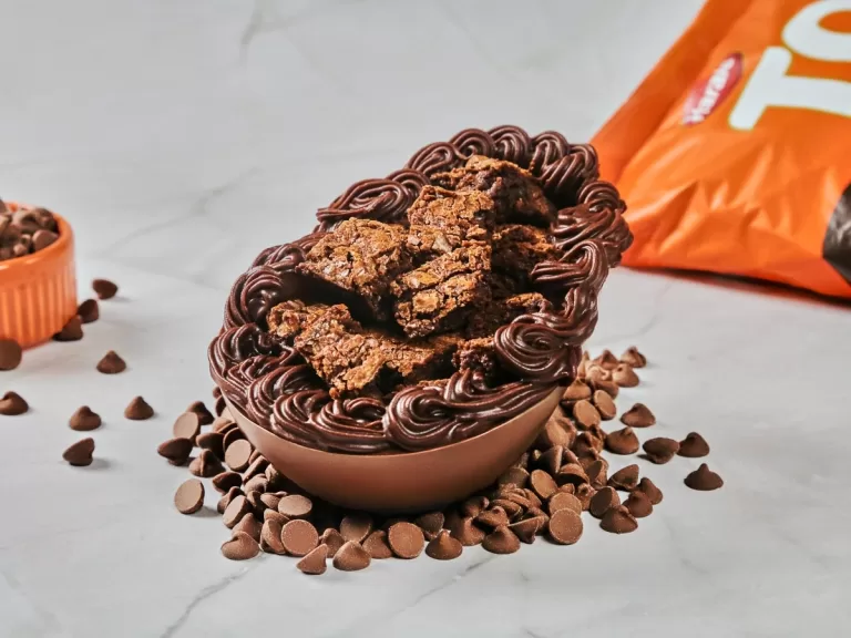 Receita de Ovo de brownie