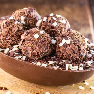 Ovo de Páscoa de caramelo