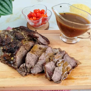 Paleta bovina assada