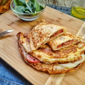 Panini na frigideira