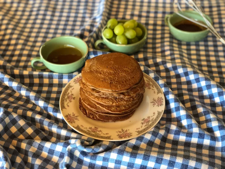 Receita de Panqueca americana de chocolate