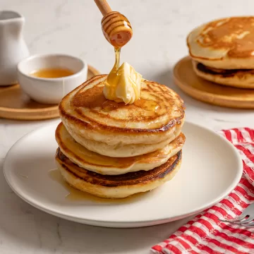 Panqueca americana simples