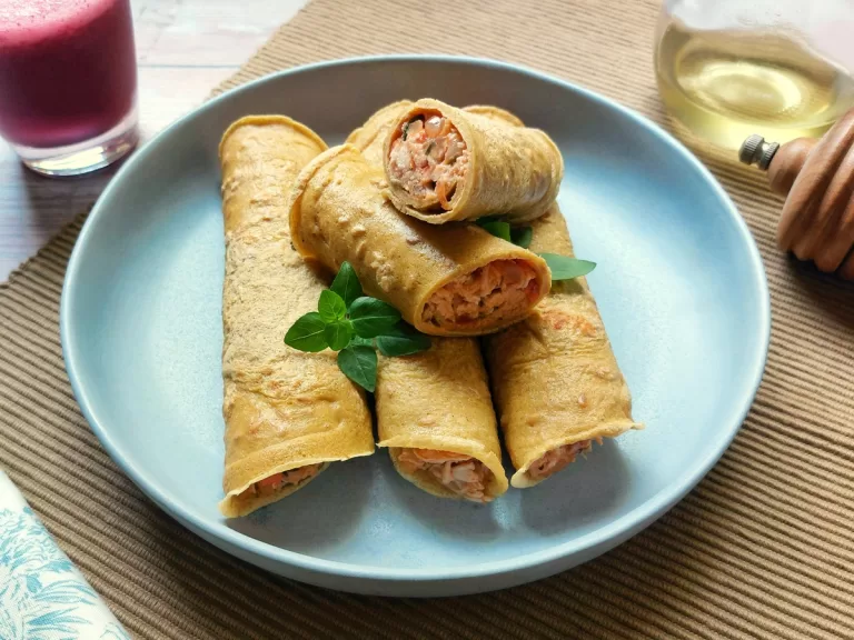 Receita de Panqueca de aveia e frango