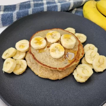 Panqueca de banana fit com aveia