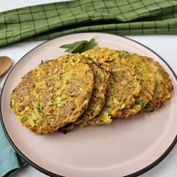 Panqueca de legumes fácil