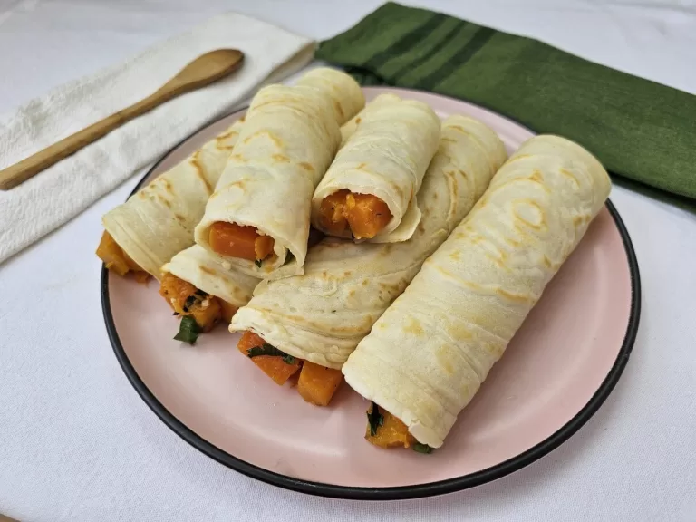 Receita de Panqueca vegana