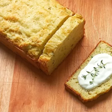 Pão de abobrinha fácil
