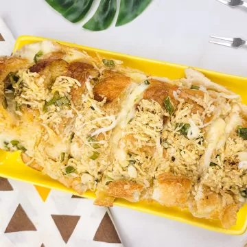 Pão de alho com queijo fácil