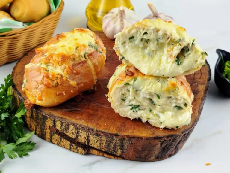 Receita de Pão de alho simples