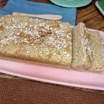 Pão de aveia fácil