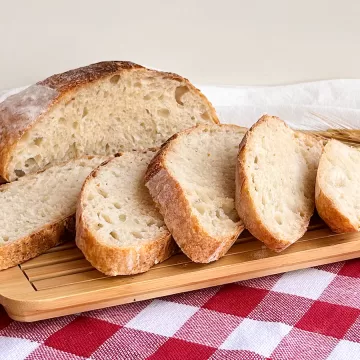 Pão de fermentação natural