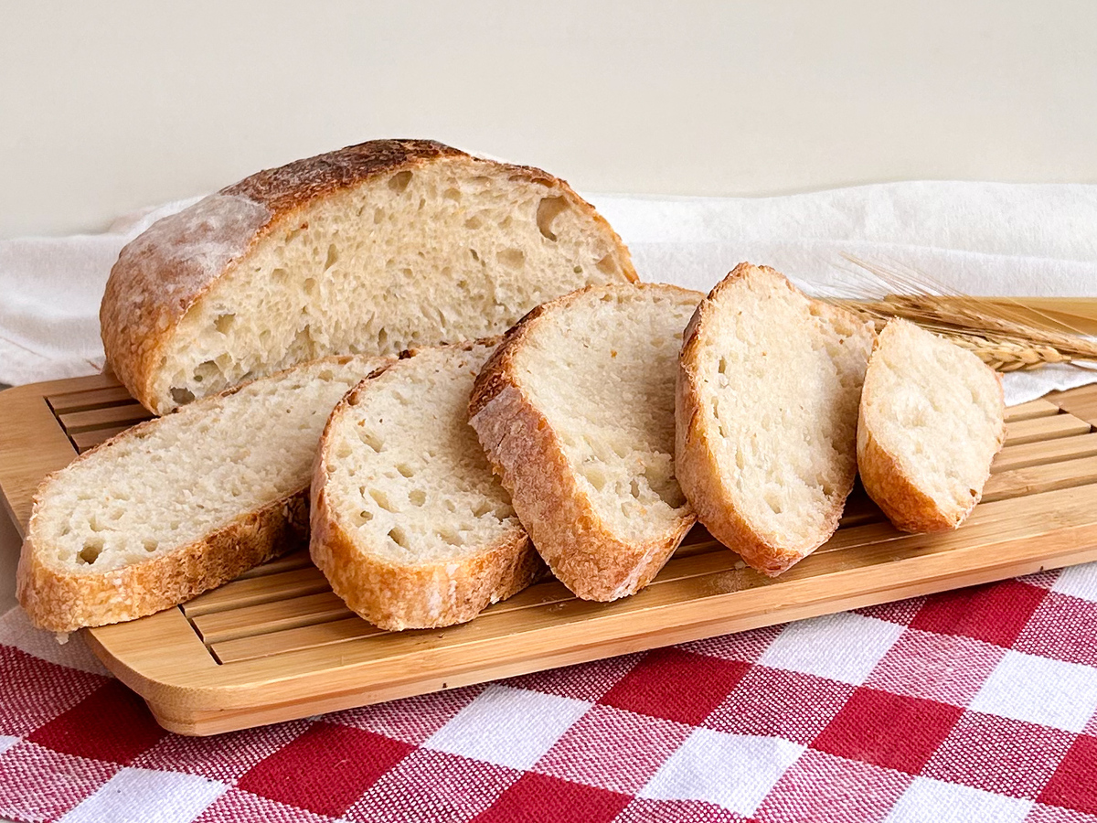 Pão de fermentação natural