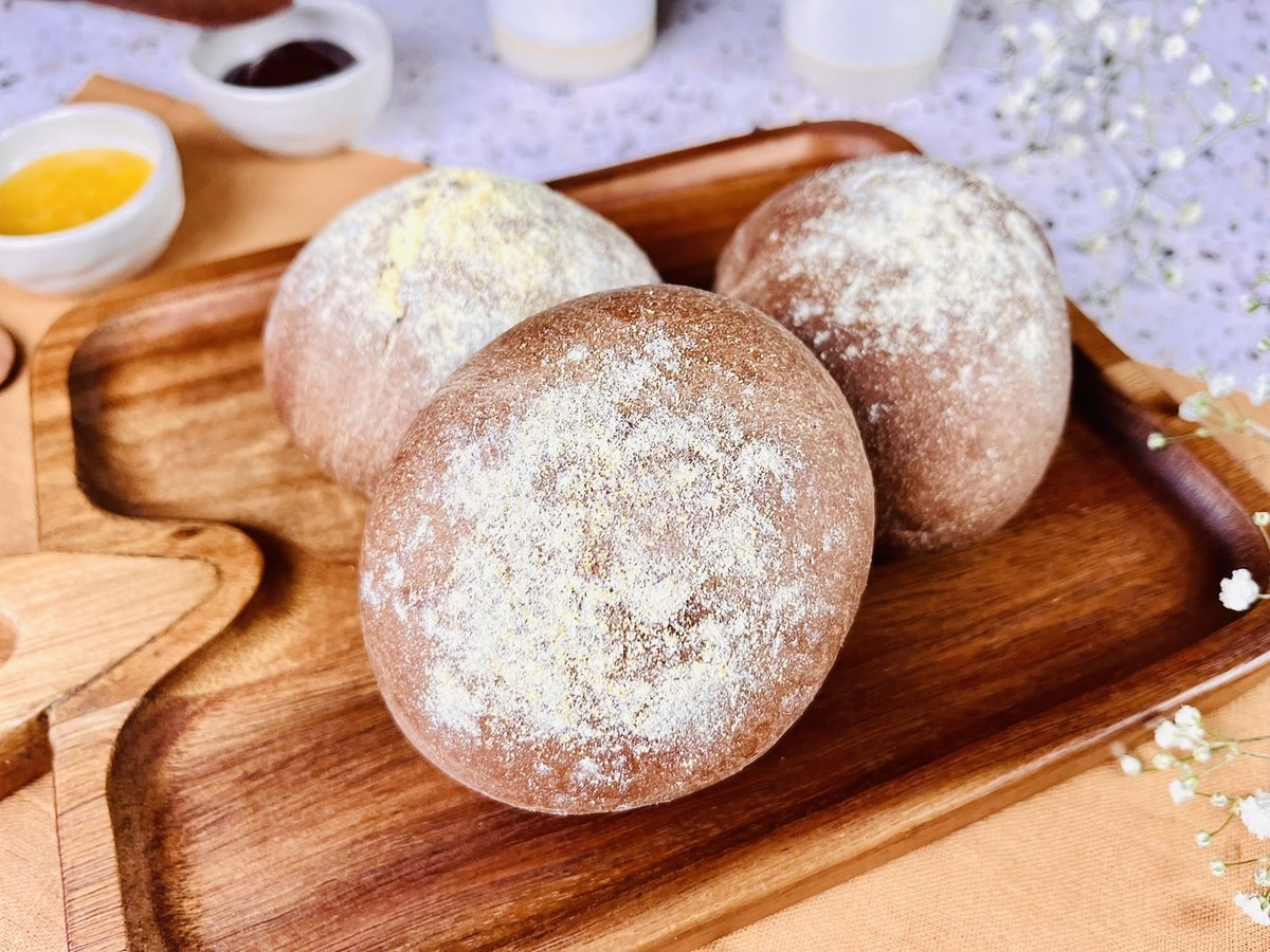 Pão de hambúrguer australiano
