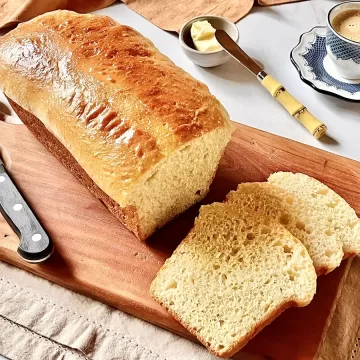 Pão de liquidificador que não precisa sovar