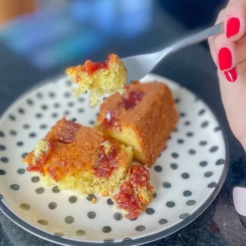 Pão de ló de fubá
