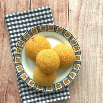 Pão de queijo de mandioquinha