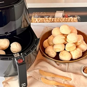Pão de queijo na airfryer