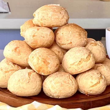 Pão de queijo sem lactose