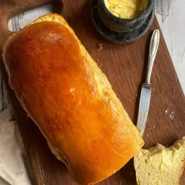Pão doce caseiro