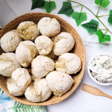 Pãozinho fit de batata-doce