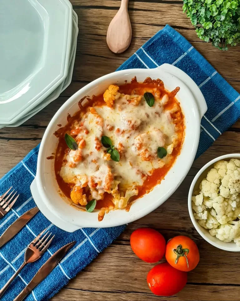 Receita de Parmegiana de couve-flor