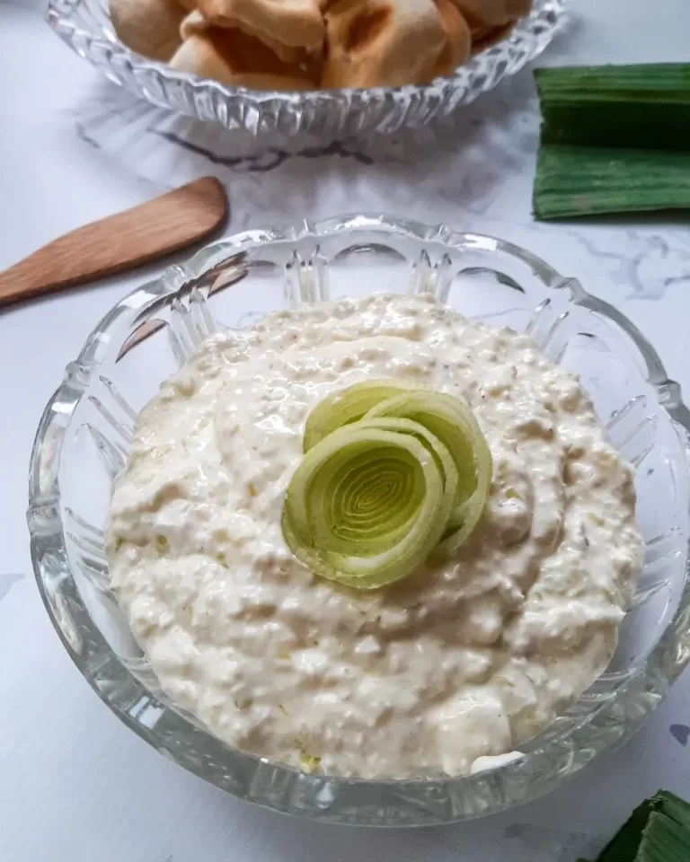 Receita de Patê de alho-poró