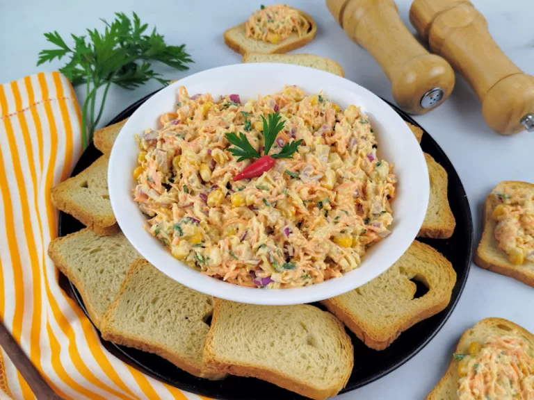 Receita de Patê de frango rápido