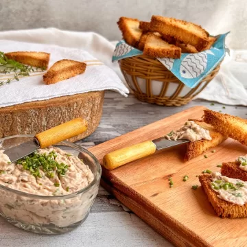 Patê de sardinha fácil
