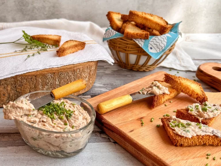 Receita de Patê de sardinha fácil