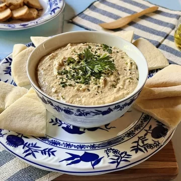 Patê de sardinha no liquidificador