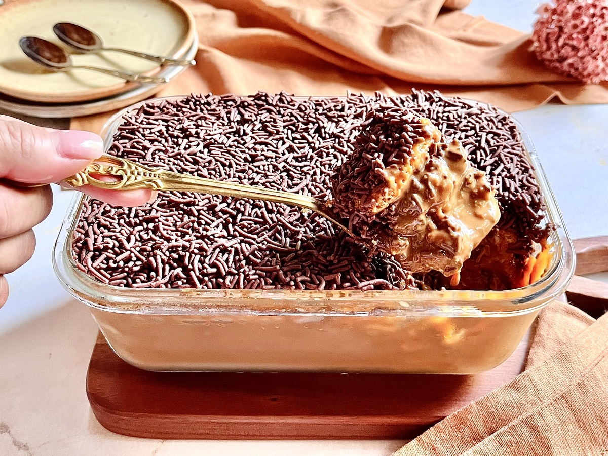 Pavê de doce de leite