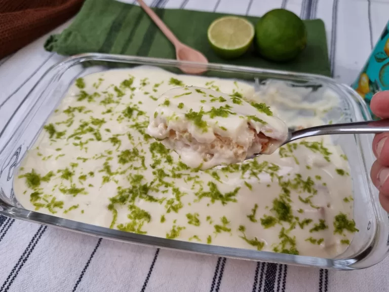 Receita de Pavê de limão fácil