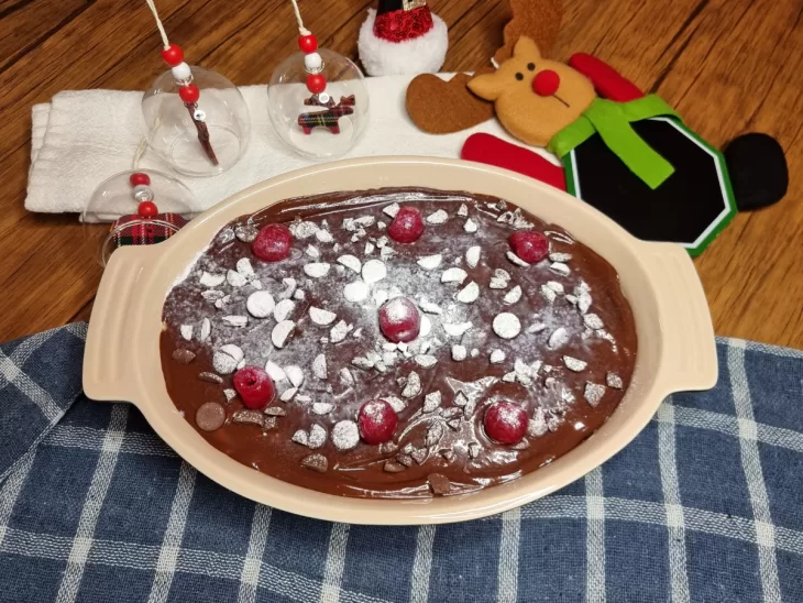 Receita de Pavê de Natal