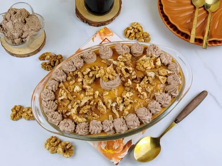 Receita de Pavê de nozes