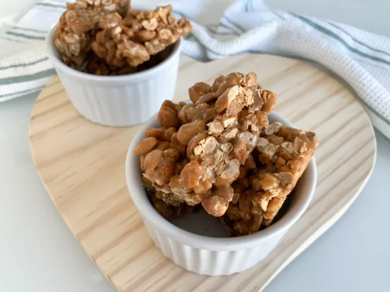 Receita de Pé-de-moleque com leite condensado