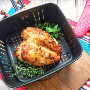 Peito de frango na airfryer