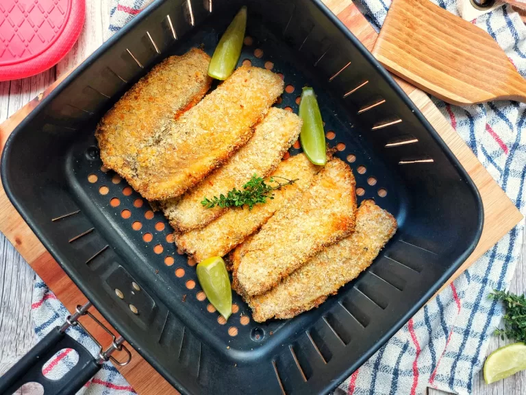 Receita de Peixe empanado na airfryer