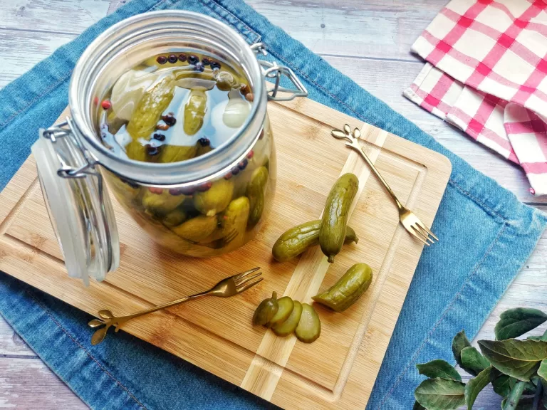 Receita de Pepino em conserva