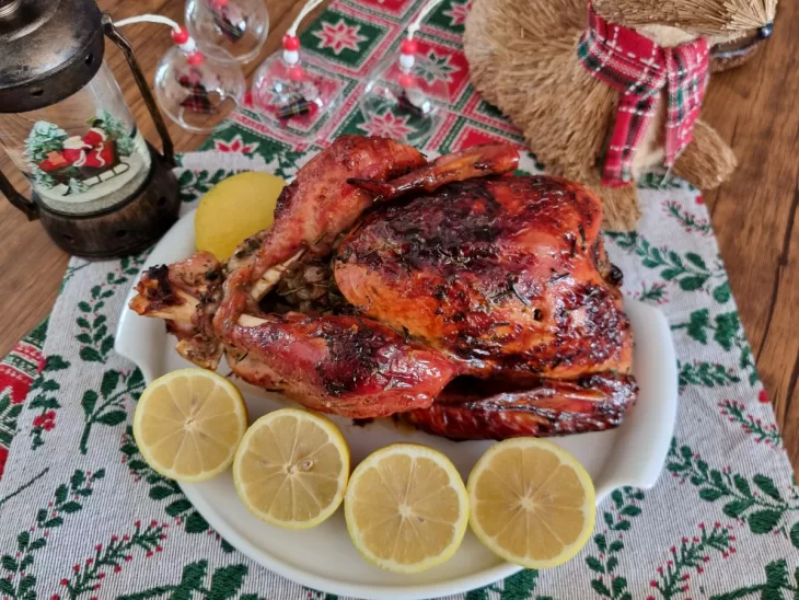 Receita de Peru de Natal
