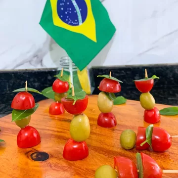 Petisco no palito