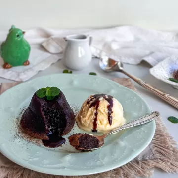 Petit gateau na air fryer