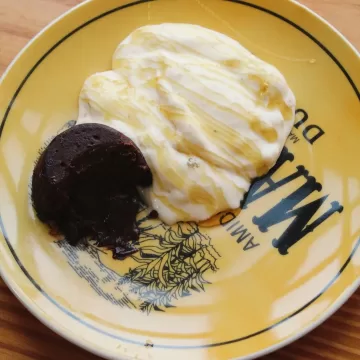 Petit gâteau vegano e sem glúten