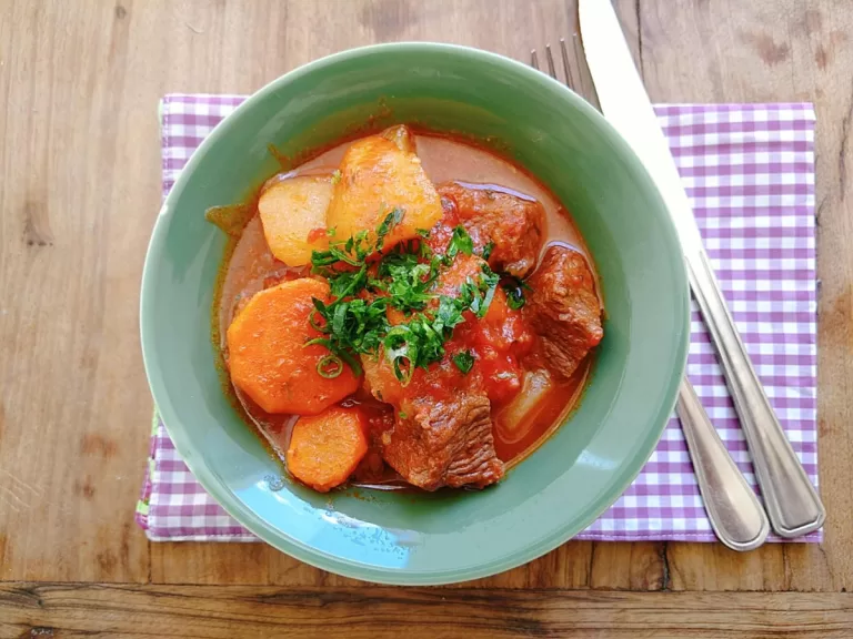Receita de Picadinho de carne com legumes
