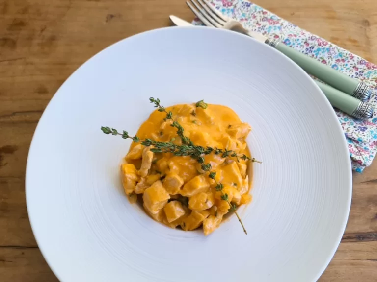 Receita de Picadinho de frango cremoso fit