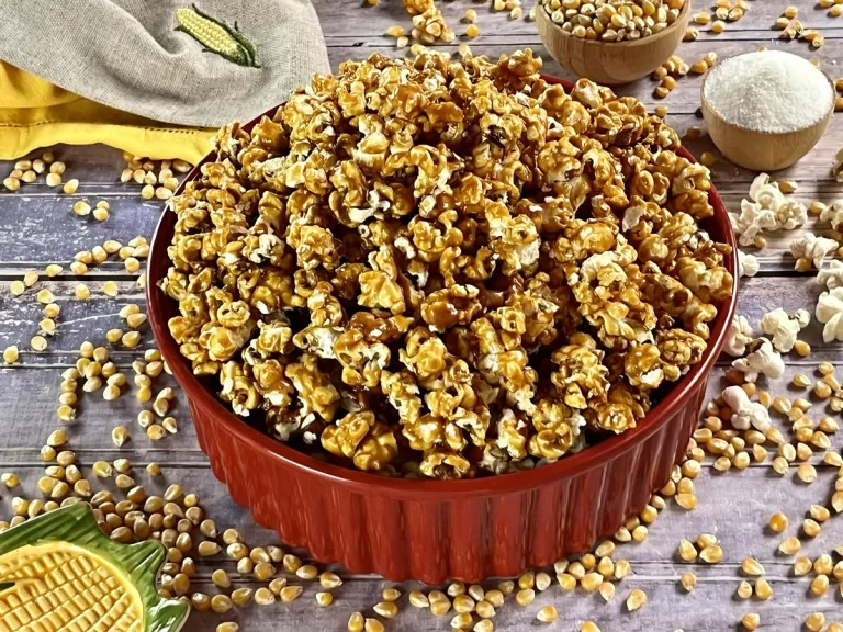 Receita de Pipoca caramelizada