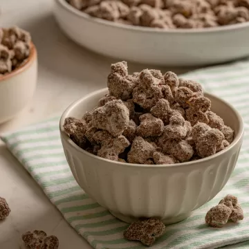 Pipoca de leite Ninho com chocolate