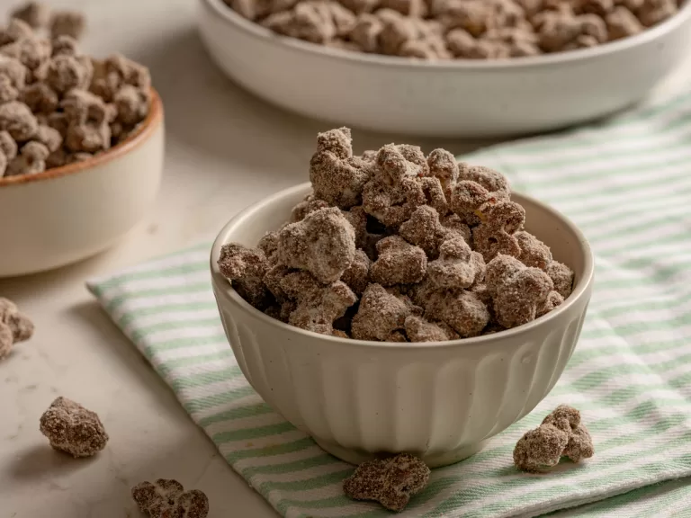 Receita de Pipoca de leite Ninho com chocolate