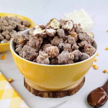 Pipoca de leite Ninho com Nutella