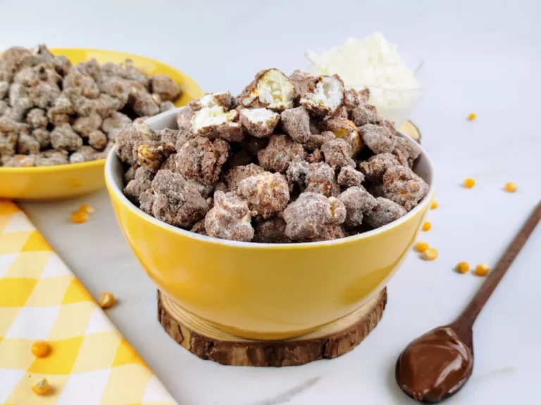Receita de Pipoca de leite Ninho com Nutella